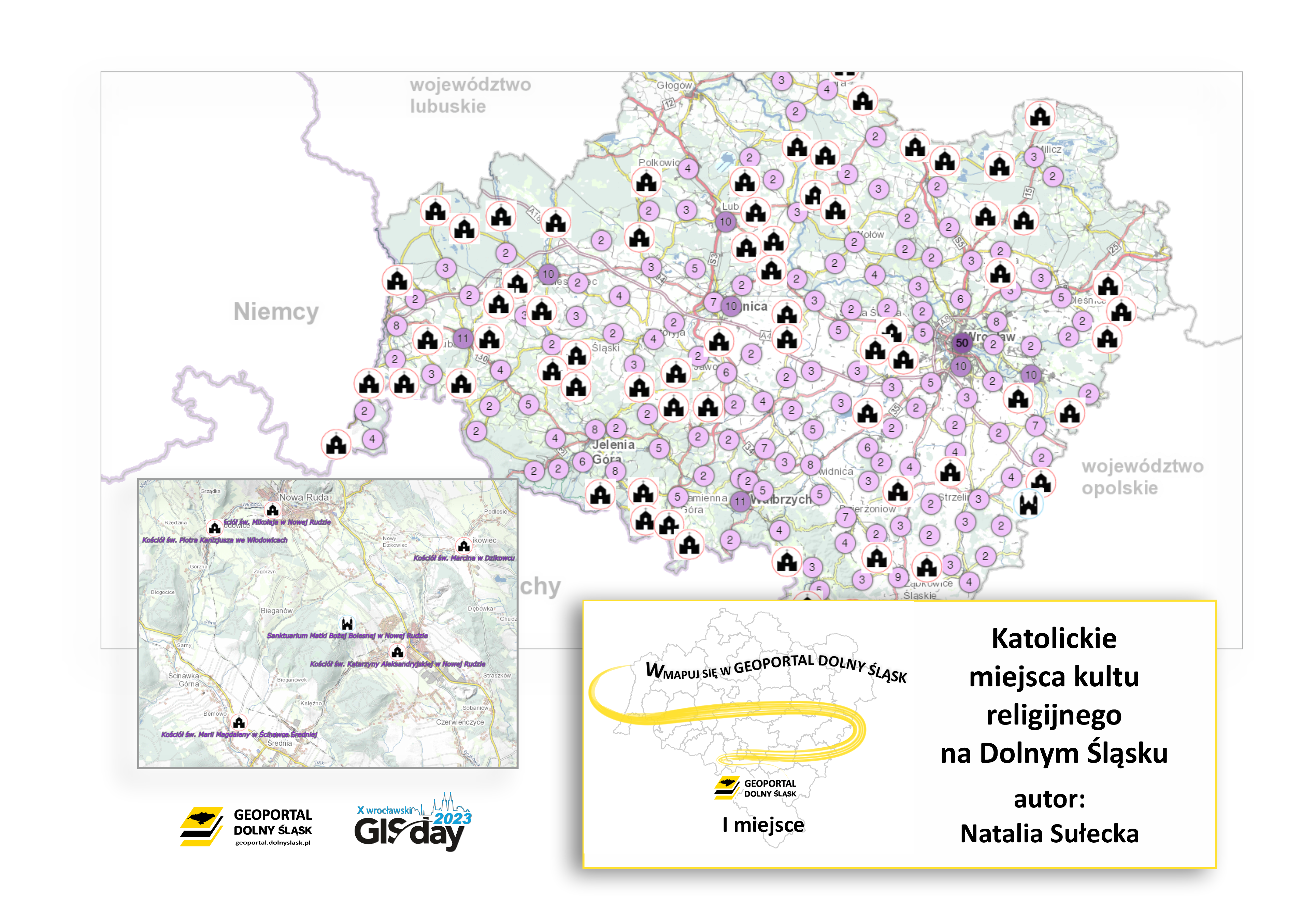 wyniki konkursu Wmapuj miejsca katolickie