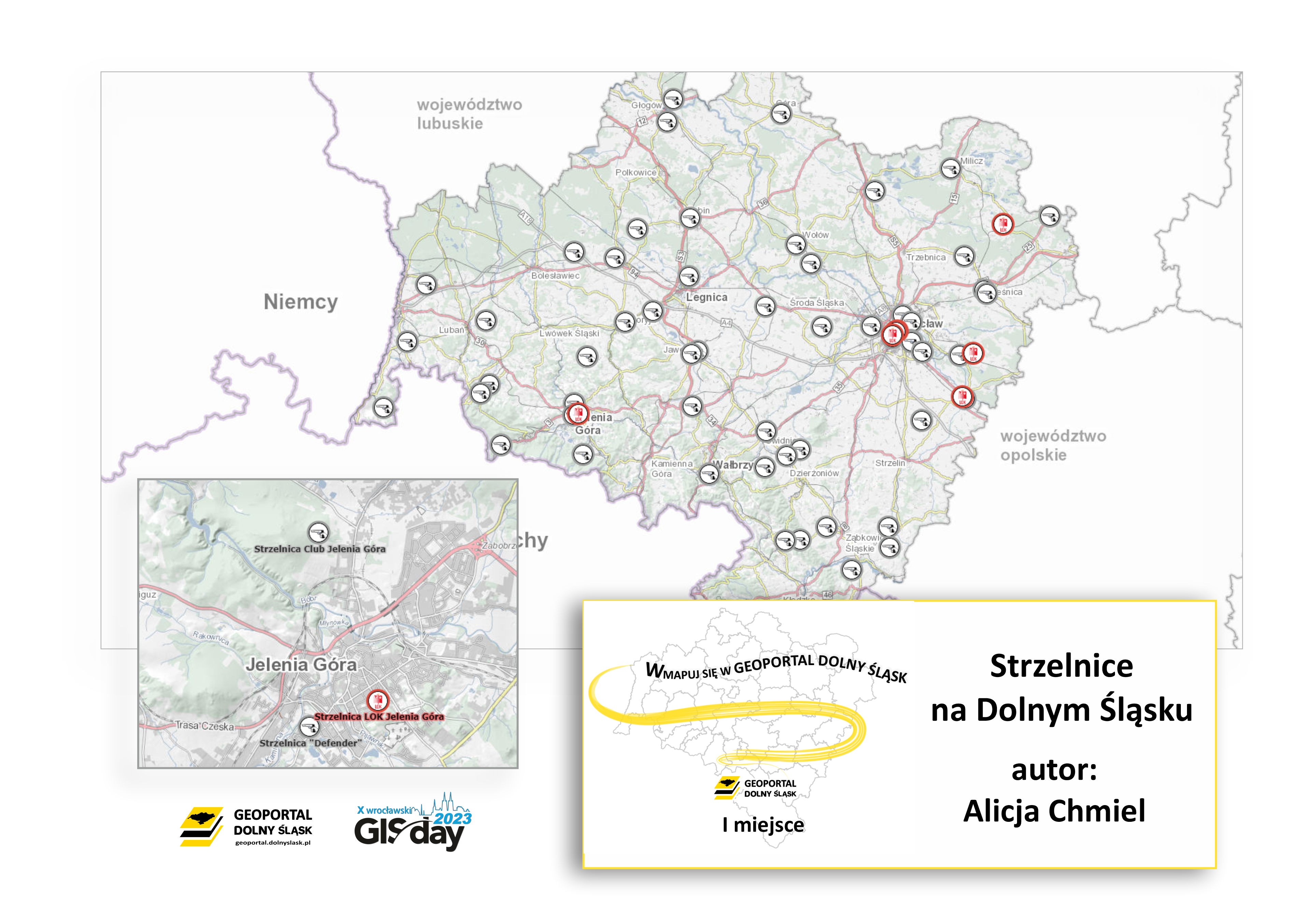 wyniki konkursu Wmapuj strzelnice