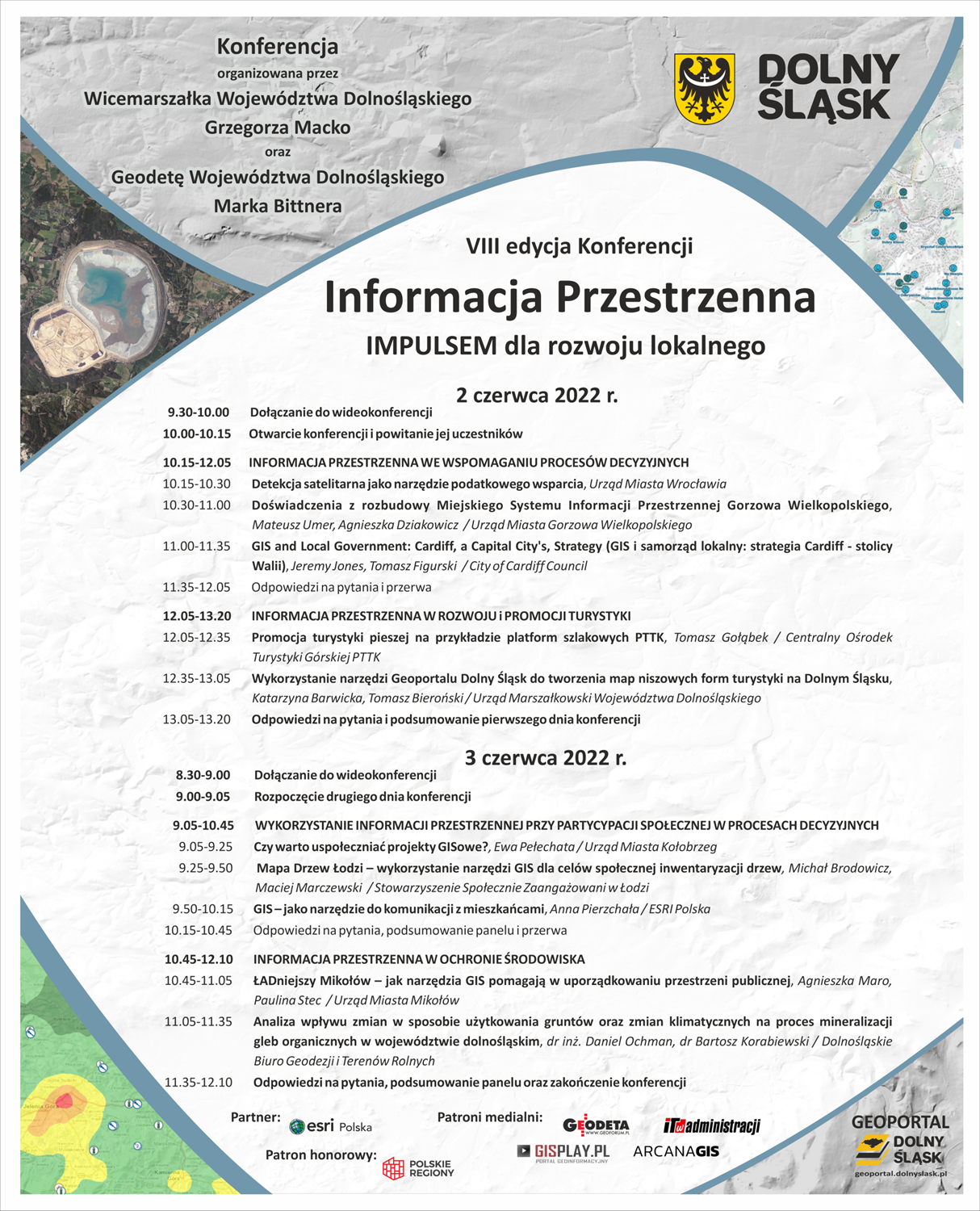 plakat informacja przestrzenna