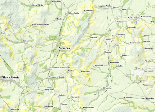 Rys2 wodna spadek terenu