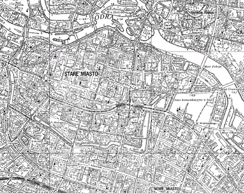 Mapa topograficzna skala 1:10 000, układ 1965