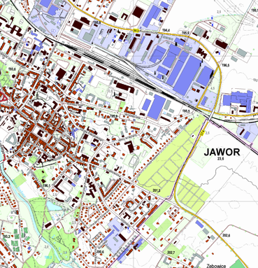 Rastry na podstawie Bazy Danych Obiektów Topograficznych 10k (BDOT10k) skala 1:10 000, układ PL-1992